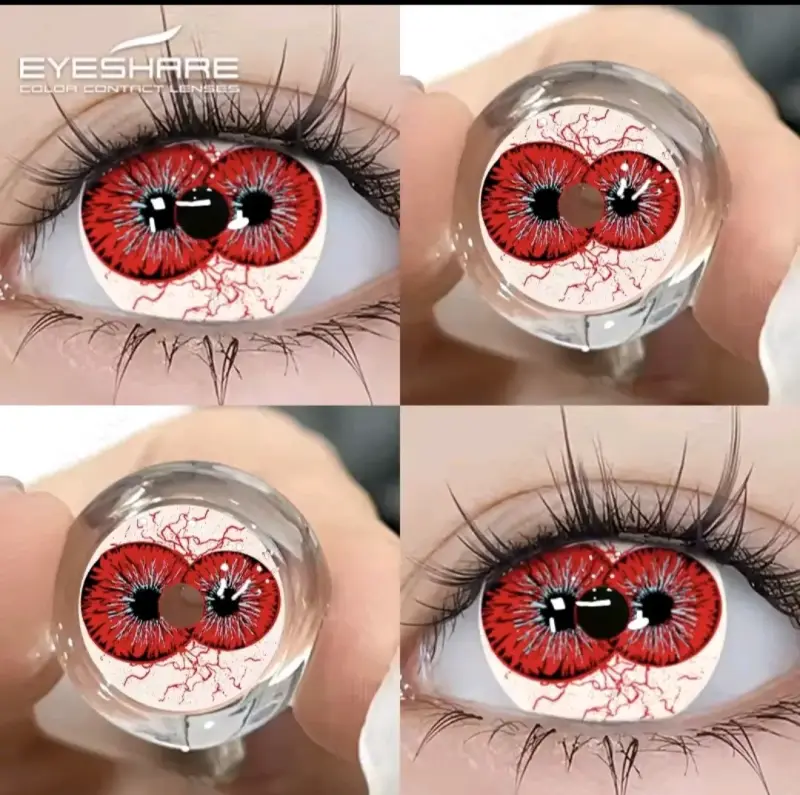 Lentes de contacto doble ojo Halloween