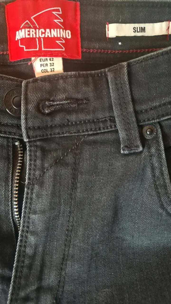 Jeans negros slim fit Americano talla 42 EUR - 2