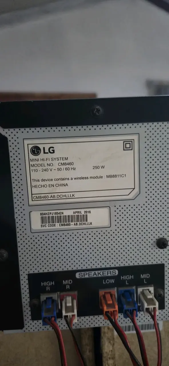 Sistema de sonido LG con Bluetooth y 2750W RMS - 4