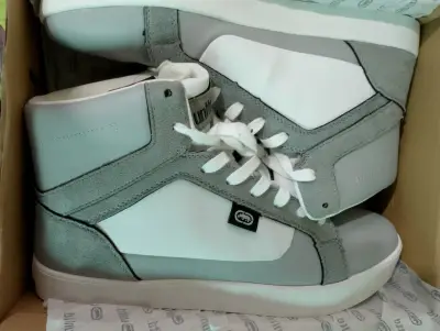 Zapatillas altas Ecko Unltd grises y blancas - miniatura 4