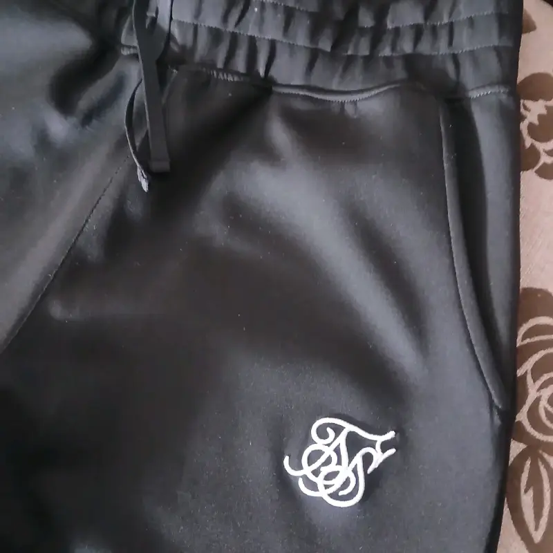 Pantalones deportivos negros SikSilk para hombre - 2