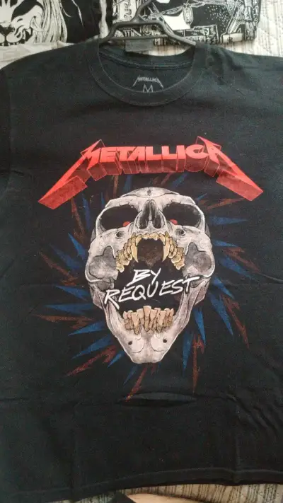 Polera Metallica By Request negra - miniatura 1
