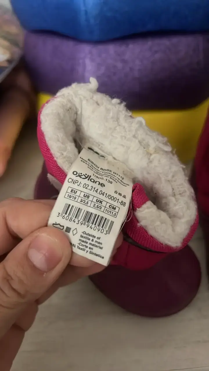 Botas de nieve para niños Quechua rosas - 3