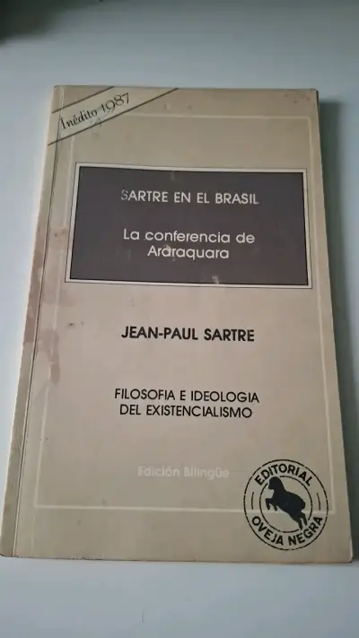 Libro 'Sartre en el Brasil' edición bilingüe - miniatura 1