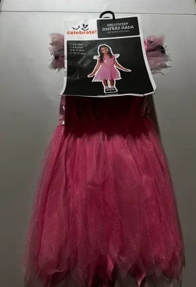 Disfraz de Hada Rosa para Niñas - miniatura 2