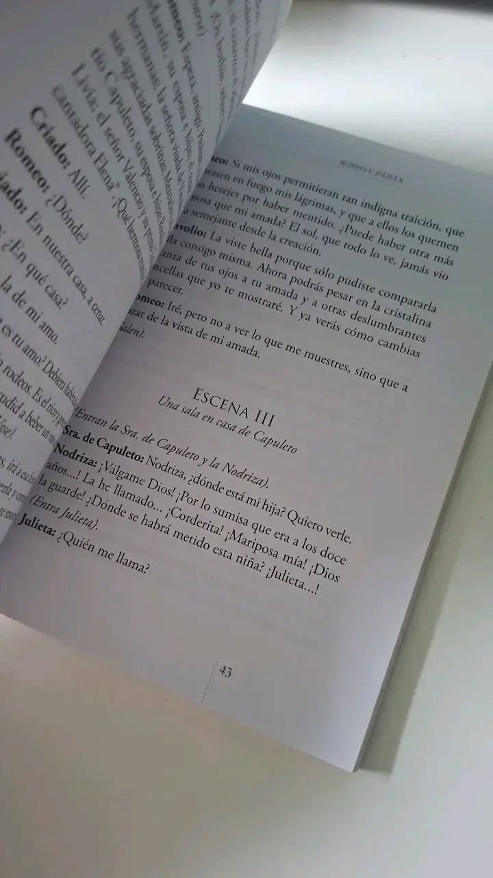 Libro Romeo y Julieta de William Shakespeare - 2