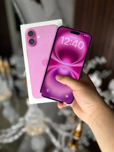 iPhone 16 Plus 128GB color rosa en buen estado - miniatura 1