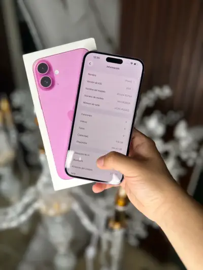 iPhone 16 Plus 128GB color rosa en buen estado - miniatura 4