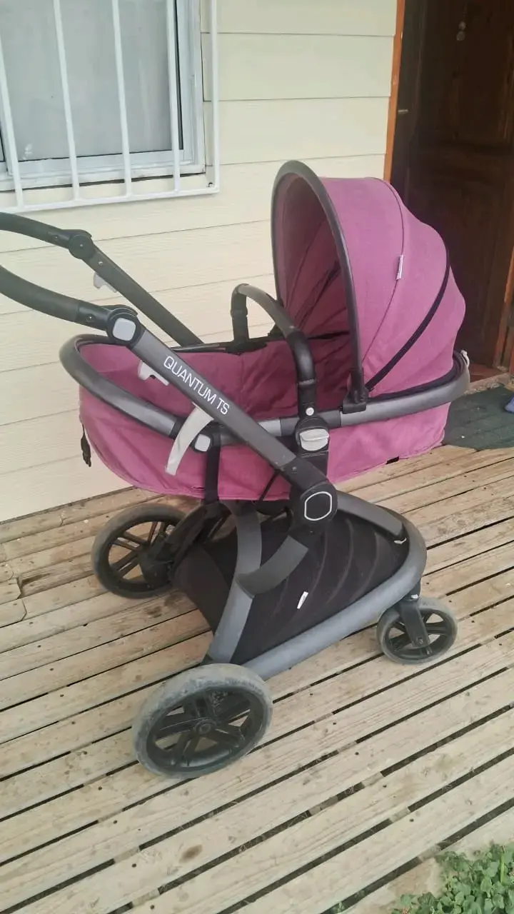 Coche Travel System Quantum Rosa Bebesit - 2