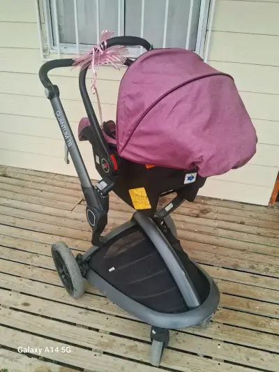 Coche Travel System Quantum Rosa Bebesit - miniatura 3