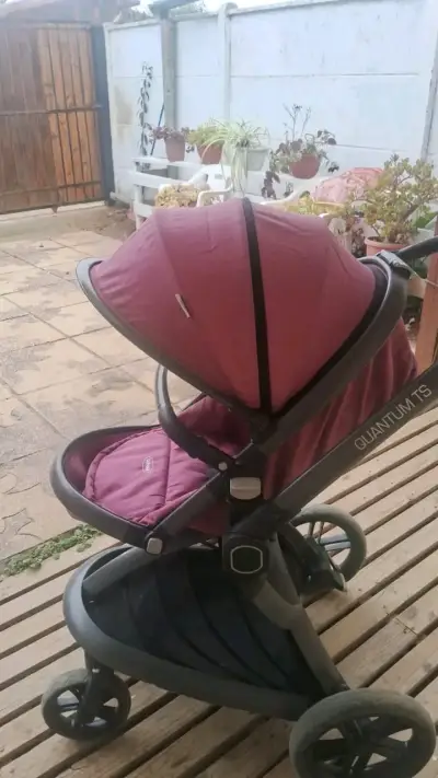 Coche Travel System Quantum Rosa Bebesit - miniatura 4
