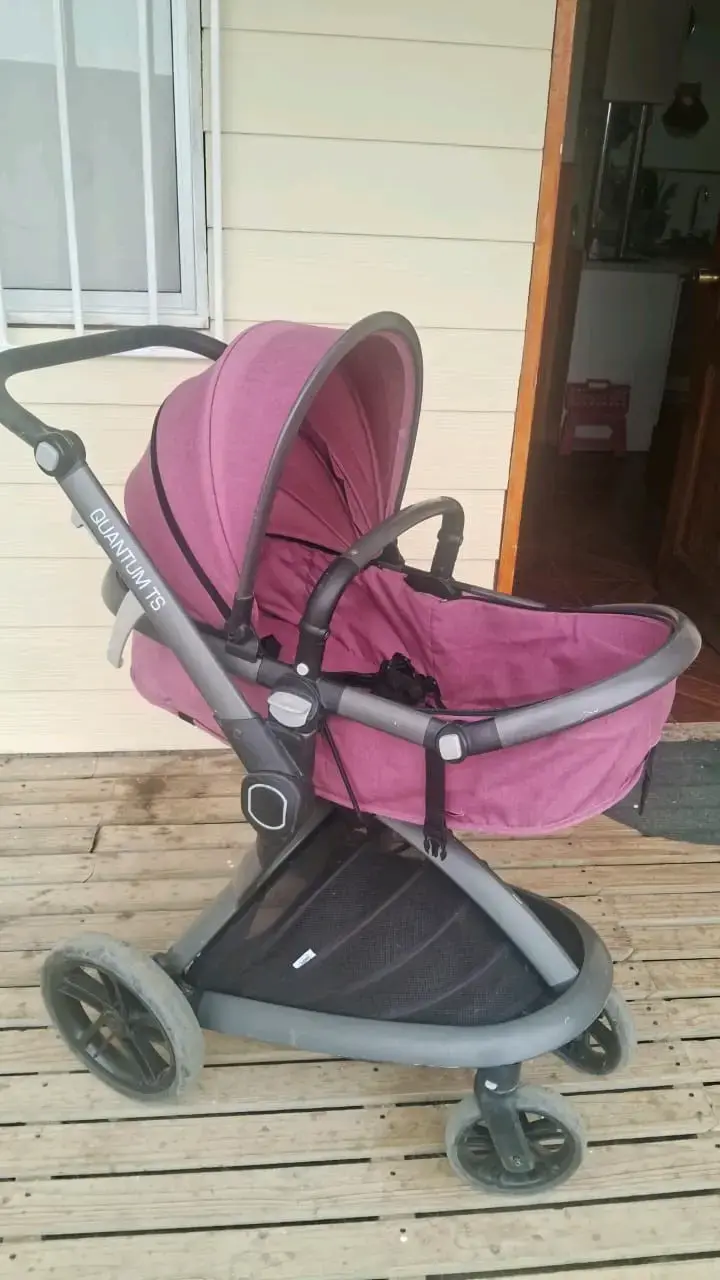 Coche Travel System Quantum Rosa Bebesit - 6