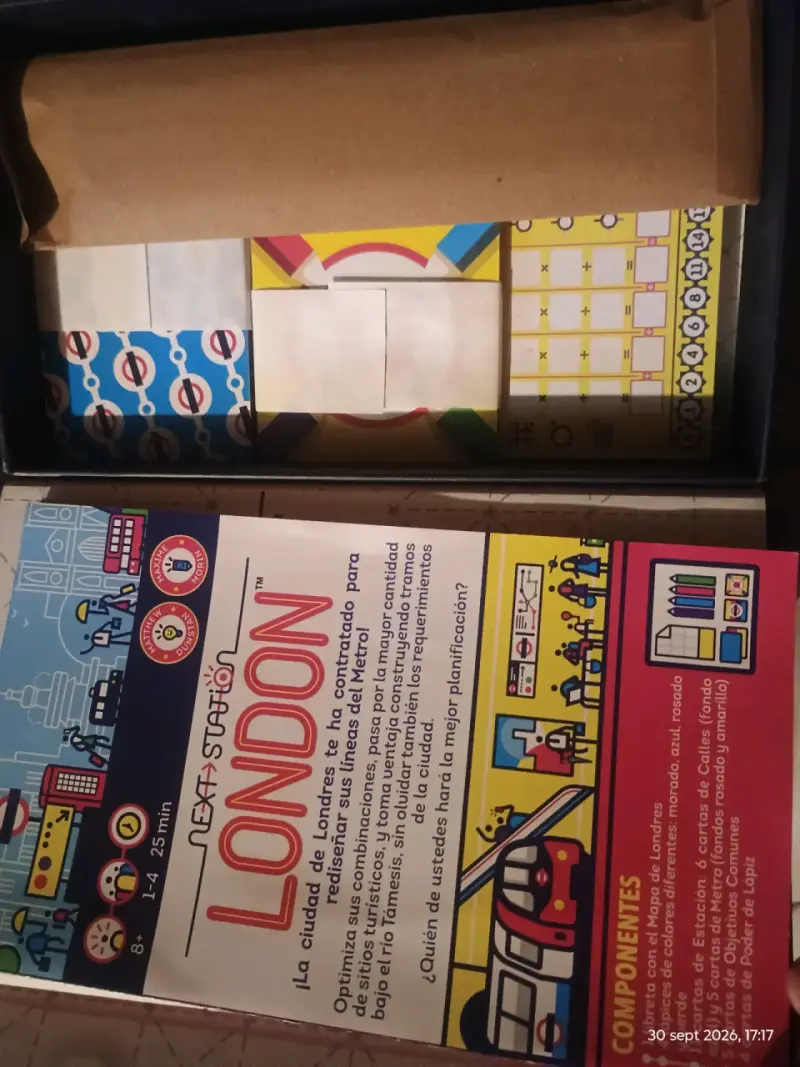 Juego de mesa Next Station London - 2