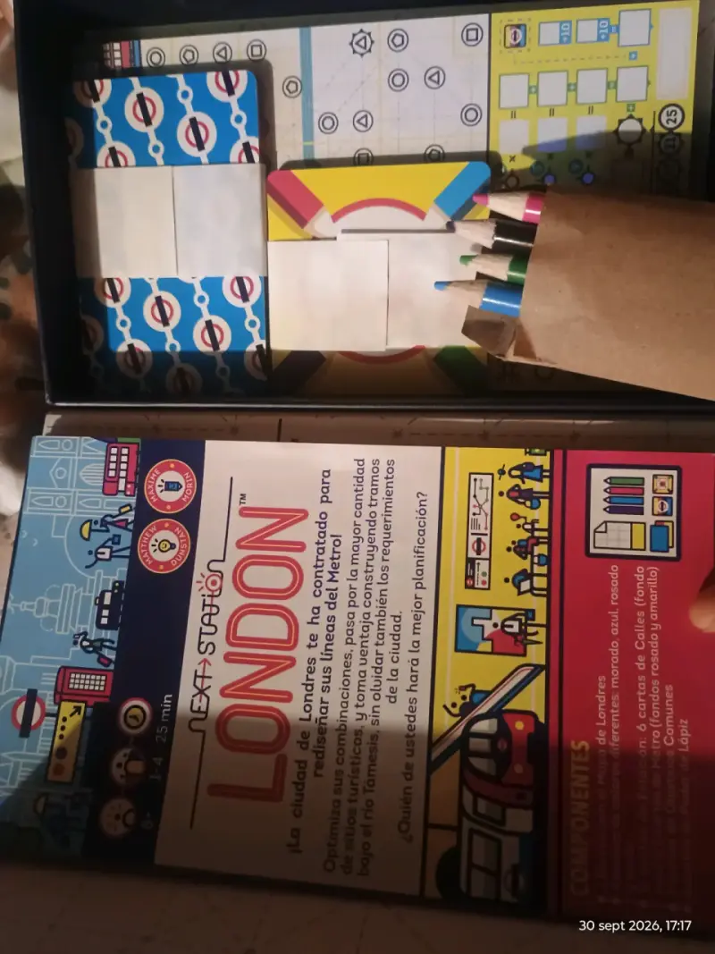 Juego de mesa Next Station London - 3