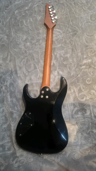 Guitarra eléctrica Freeman verde degradado - miniatura 2