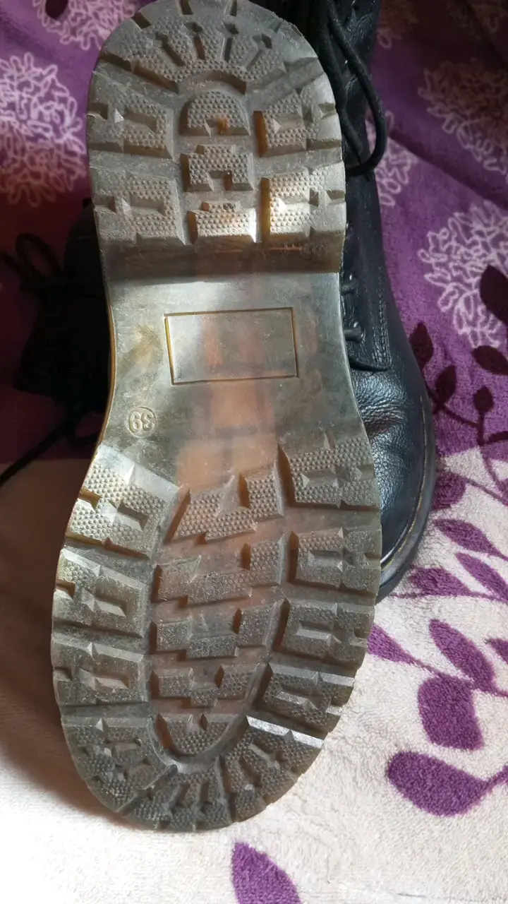 Botines  negras de imitación cuero para mujer tall - 2