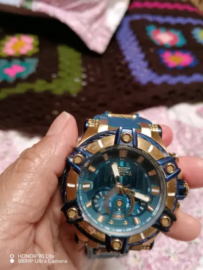 Reloj Invicta Pro Diver Azul y Dorado - miniatura 1