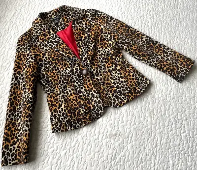 Chaqueta formal/Blazer animal print - miniatura 1