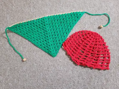 Set de bandana + mesh hat - miniatura 1