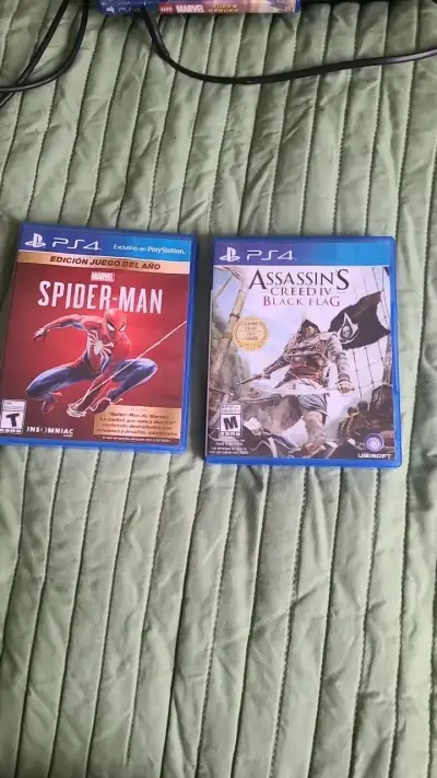 Juegos PS4 Spider-Man y Assassin's Creed IV - miniatura 1