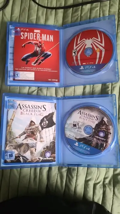 Juegos PS4 Spider-Man y Assassin's Creed IV - miniatura 2