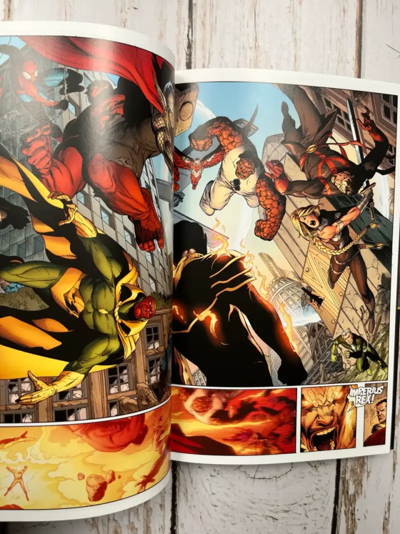 Los vengadores vs la patrulla X (xmen) / Segunda - 6