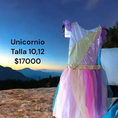 Disfraz de princesa para niña en color rosa - miniatura 6