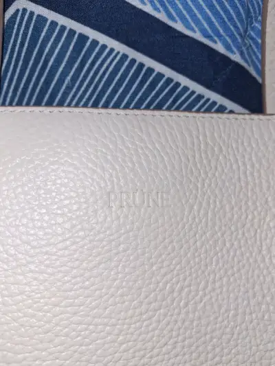 Bolso de Cuero Beige Prüne Shopper Menorca - miniatura 2
