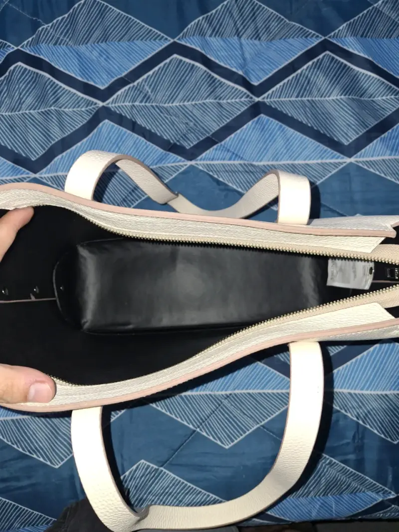 Bolso de Cuero Beige Prüne Shopper Menorca - 3