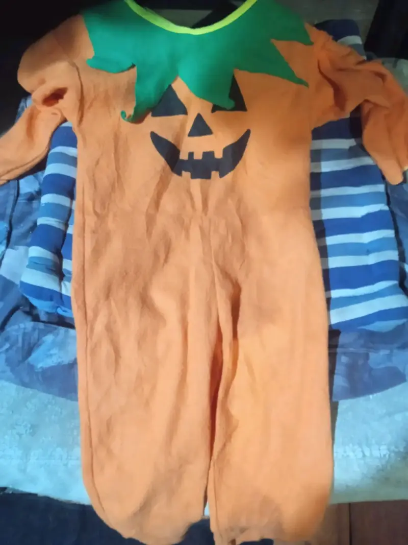 Disfraz de Halloween para niño con diseño de calabaza - 6