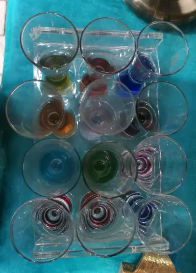Set de Vasos de Shot con Soporte Acrílico - miniatura 2
