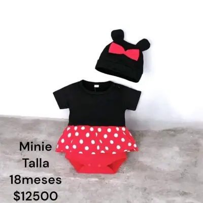 Disfraz de Minnie para bebé 18 meses - miniatura 1