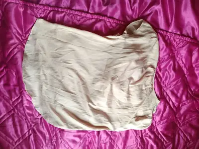 Blusa Beige H&M Conscious Talla 34 - miniatura 2