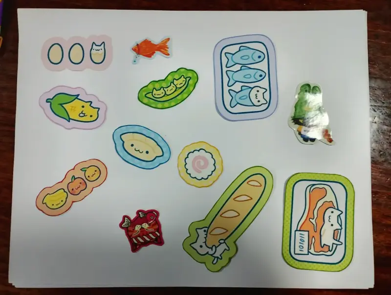 Set de Stickers Decorativos Variados - 3