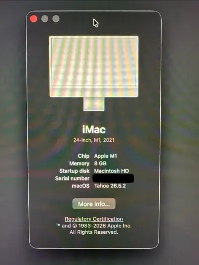 iMac 24 pulgadas M1 2021 con accesorios - miniatura 1