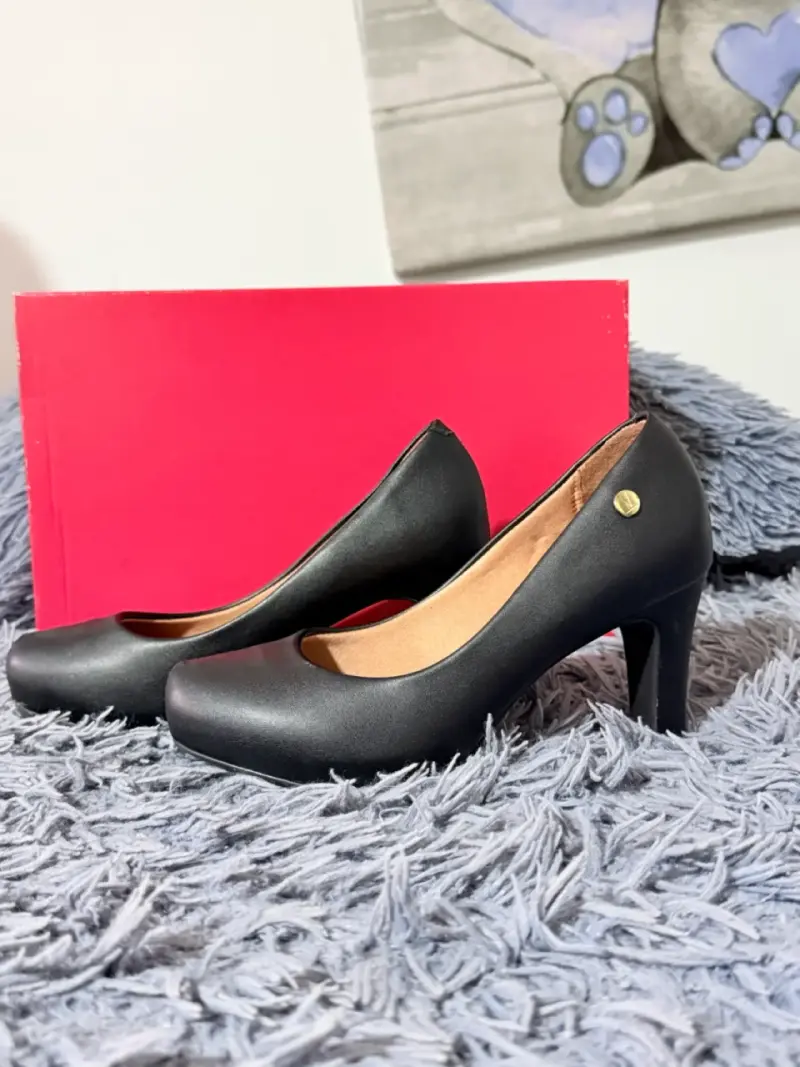 Zapatos de Tacón Negro Elegantes para Mujer - 1