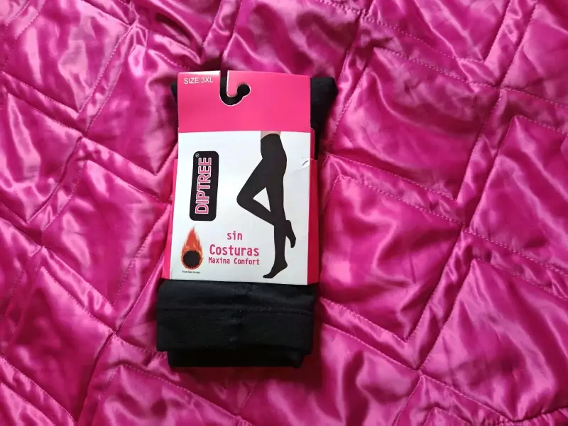 Pantys negras DipTree talla 3XL - 1