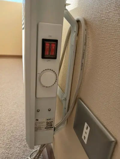 Calefactor convector eléctrico Pabst 1000W - miniatura 3