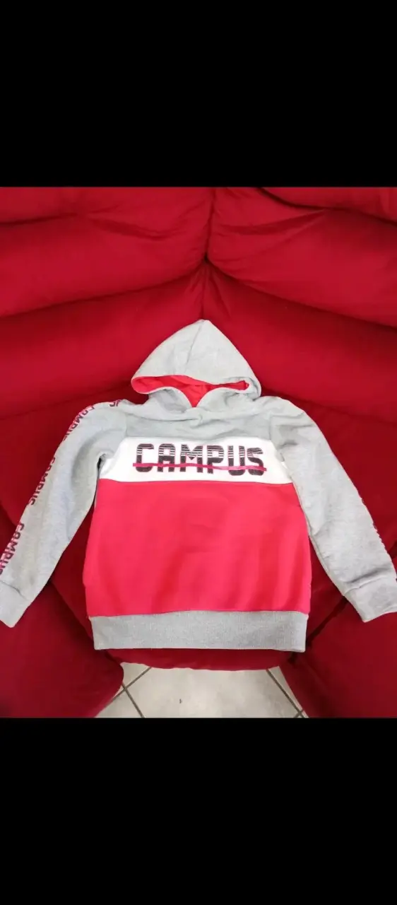Polerón azul con capucha Old Navy para niños - 3