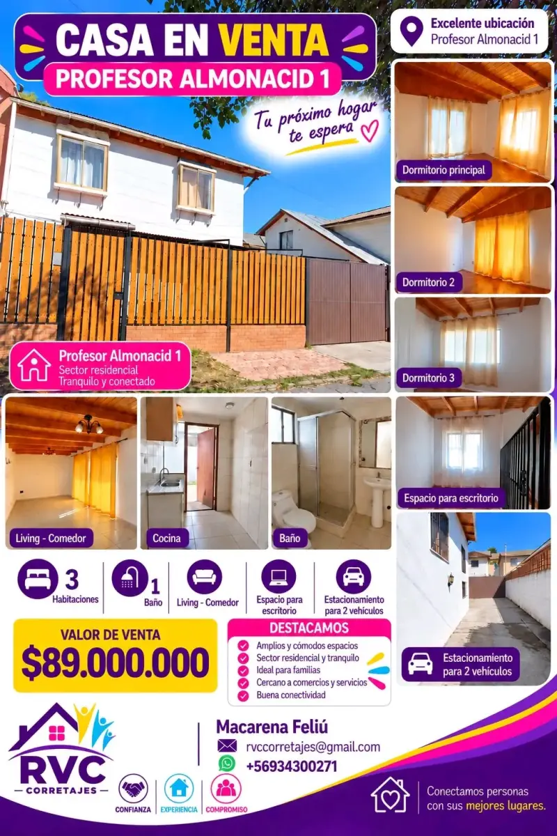 Casa en venta en Profesor Almonacid 1 - 1