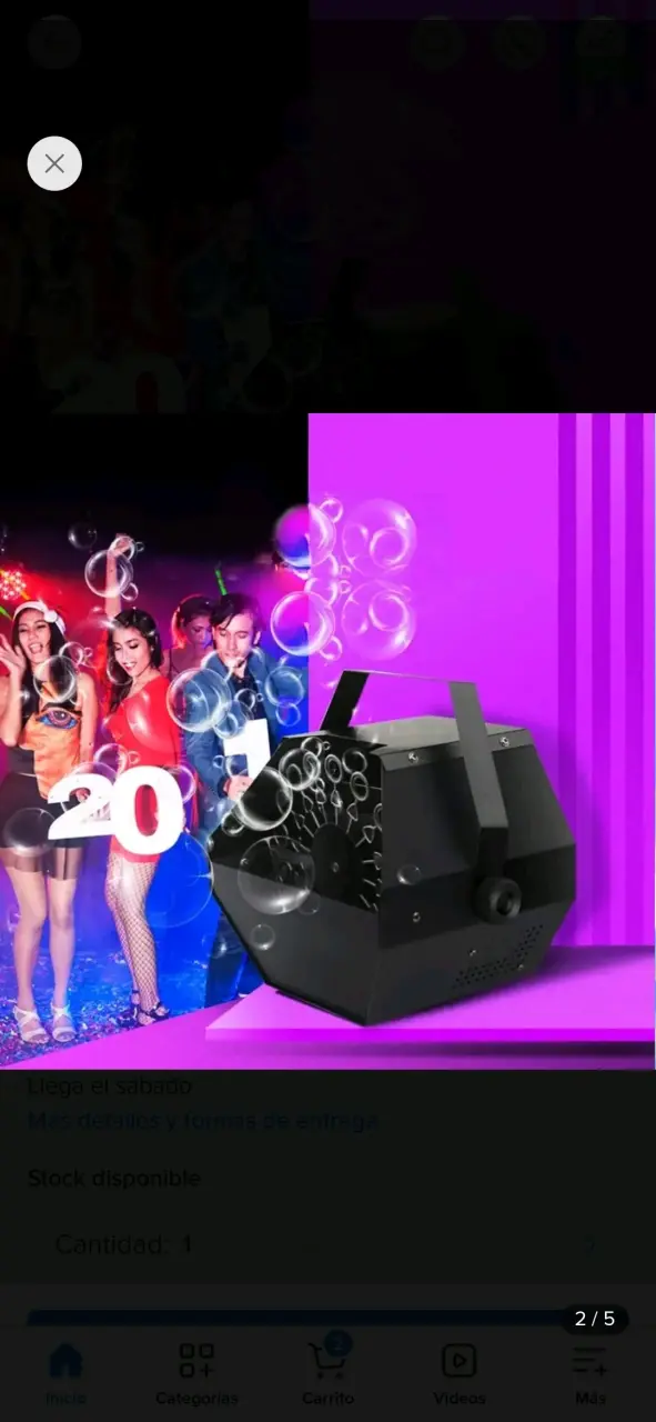 Máquina de Burbujas Automática para Fiestas - 4