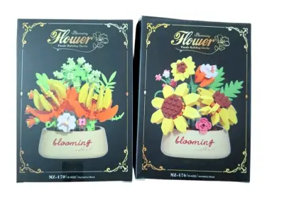 Set de Bloques de Construcción Florales - miniatura 2