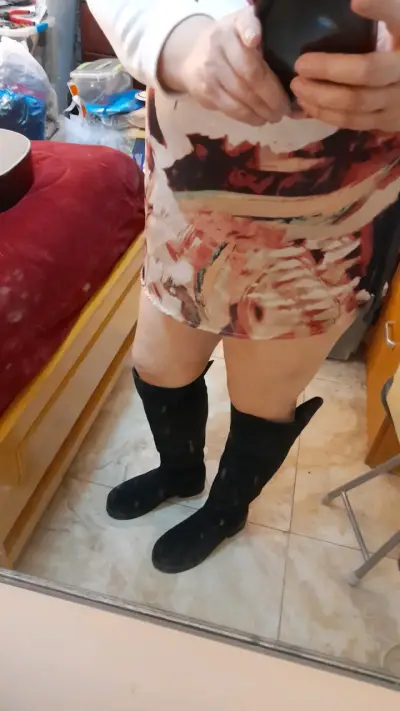 Botas negras medianas de mujer en buen estado - miniatura 5