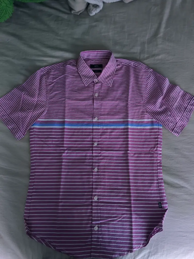 Camisa Boss a rayas - 1