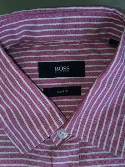 Camisa  Boss a rayas - miniatura 2
