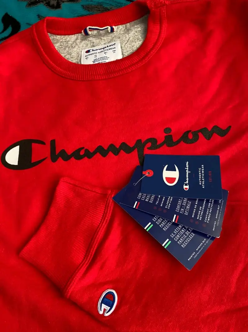 Polerón rojo Champion para hombre - 1