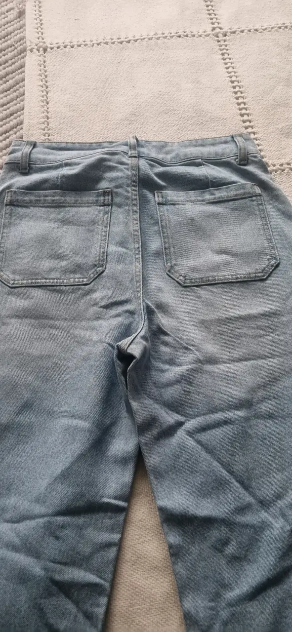 Jeans de mezclilla azul claro talla 38 - 3
