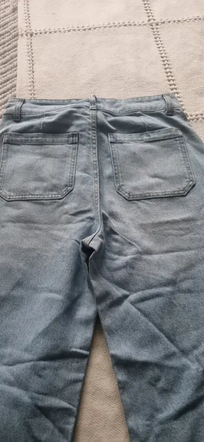 Jeans de mezclilla azul claro talla 38 - miniatura 3