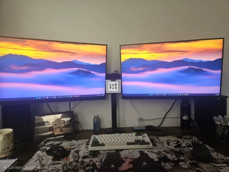 Monitor Lenovo de 27 pulgadas con soporte ajustable - 2