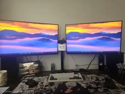 Monitor Lenovo de 27 pulgadas con soporte ajustable - miniatura 2